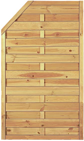 Maxi-Massiv-Stufe 90 x 150/120 cm Maxi-Massiv-Stufe 90 x 150/120 cm aus Kiefer/Fichte Farbe grün